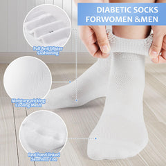 Bulinlulu diabetic socks available in multiple colors for daily outfits.