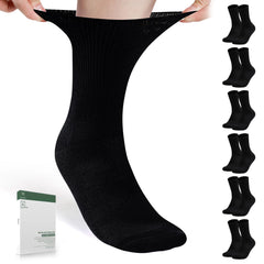 Bulinlulu diabetic socks with unrestricted ankle fit for daily comfort