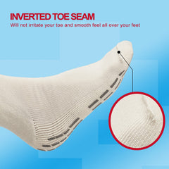 Bulinlulu edema socks, inverted toe seam, gentle toe protection