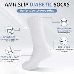 Bulinlulu loose-fit diabetic socks designed for unrestricted movement