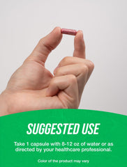 BulkSupplements Cranberry Extract capsules packaging, easy to store for daily use.