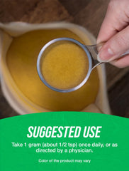 BulkSupplements Goldenseal powder texture close-up highlights fine grind.