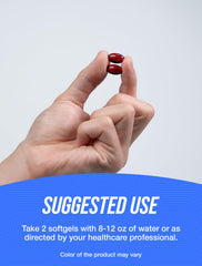 BulkSupplements Krill Oil 1000mg label details emphasize product quality.