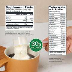 Bulletproof Collagen Peptides blends into smoothies for a convenient protein boost.