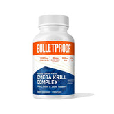 Bulletproof Lemon Omega Krill Softgels bottle for easy daily omega intake.