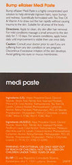 Creamy Medi Paste texture on the skin