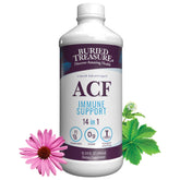 Buried Treasure ACF Immune liquid bottle pour for easy daily use