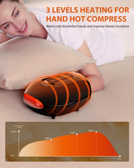 Burrki Hand Massager targeted kneading rollers for palms