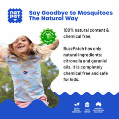 BUZZPATCH NATPAT kids designs offer fun wear for active children