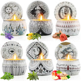 BXGRH Mystical candle set in celestial box, perfect for gifting.