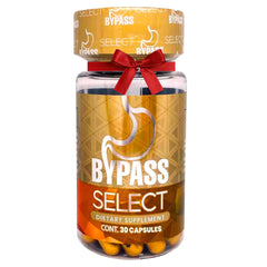 Bypass Select burn fat day night capsules bottle for convenient daily energy support.