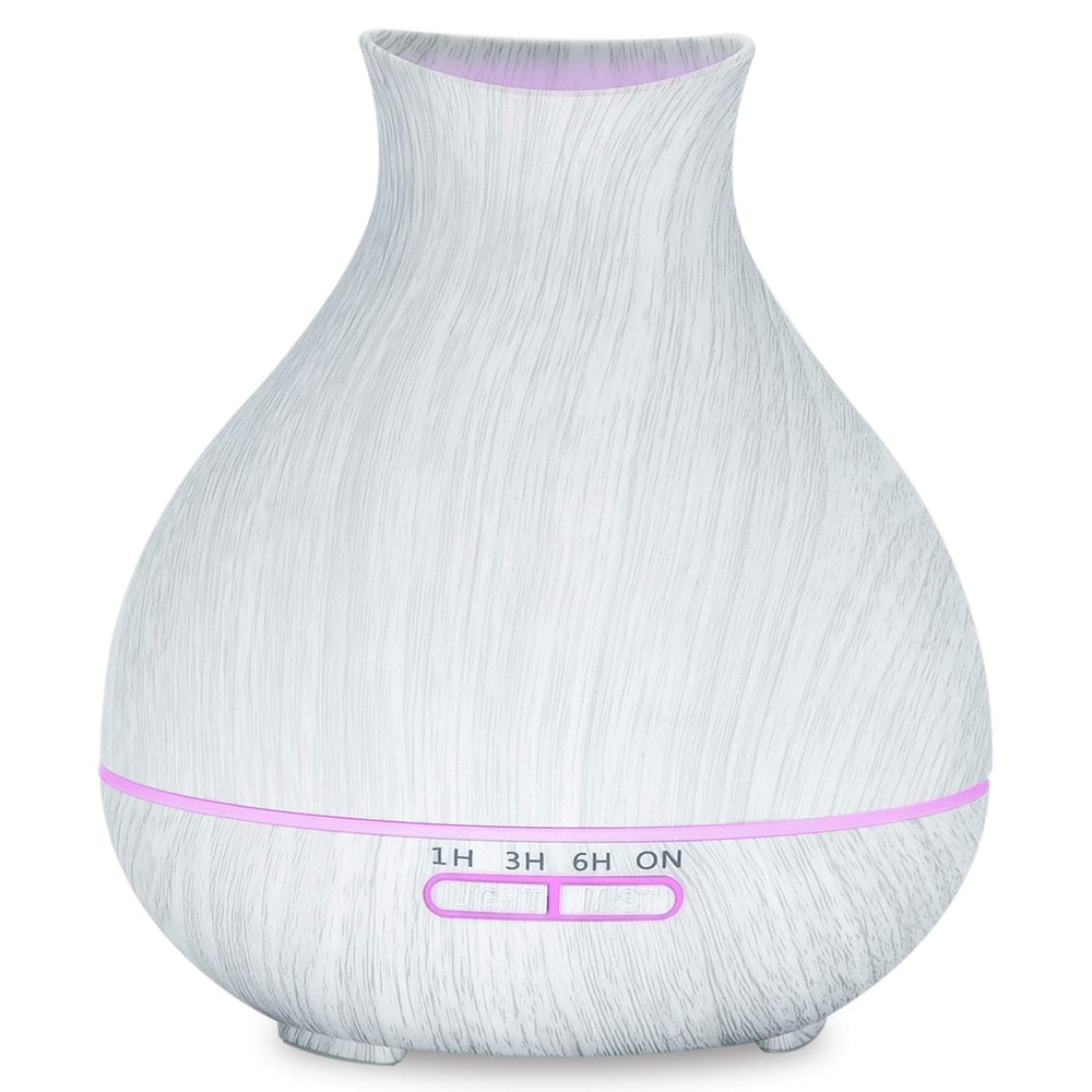BZseed Aromatherapy Diffuser 550ml top view provides continuous aroma in living spaces.