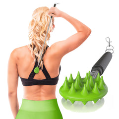Cactus Scratcher extendable back-scratcher reached to 16 inches for hard-to-reach spots.