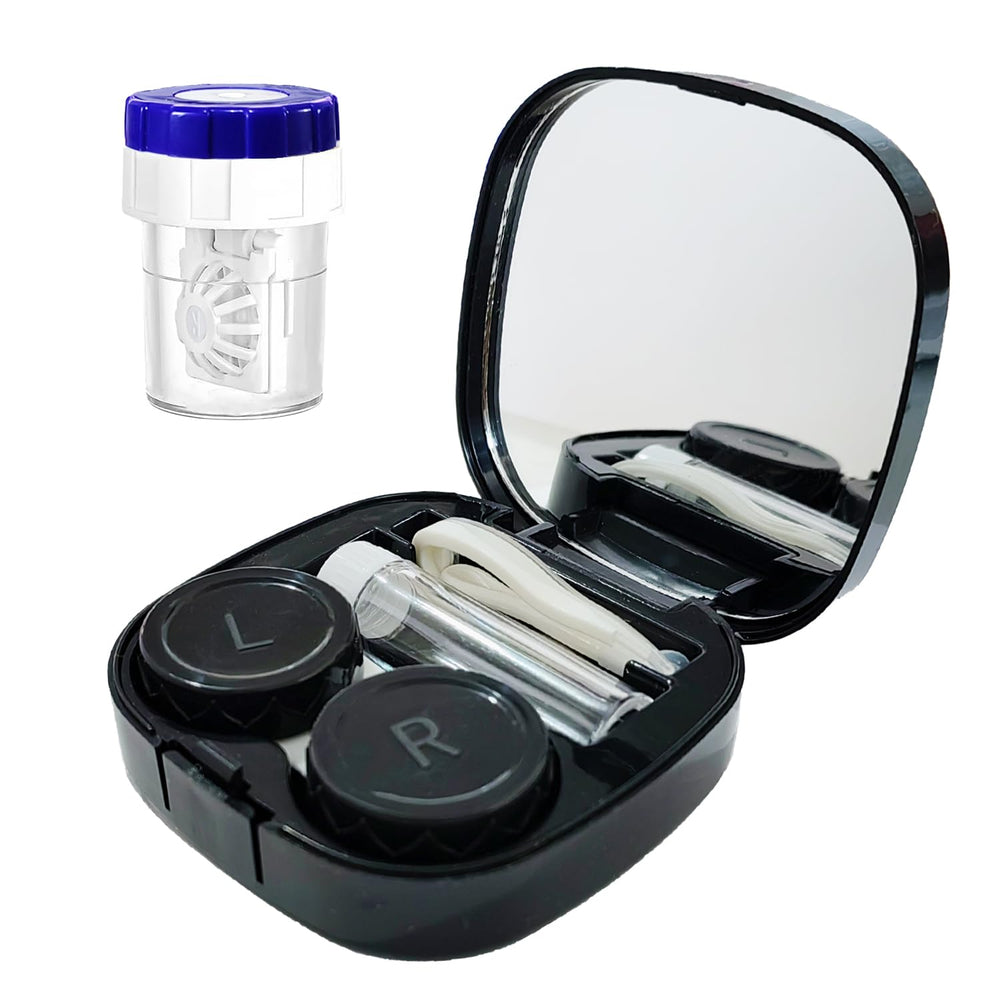 CADEVED contact lens case kit with complete setup for daily use
