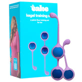 Cake Hello Kegel Set with three balls supports progressive pelvic floor training.