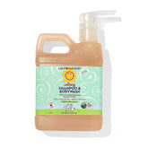 California Baby calming shampoo bottle with lavender scent for sensitive skin.