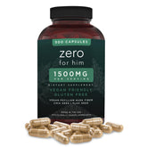 California Basics vegan fiber capsules in a bottle for daily digestive support