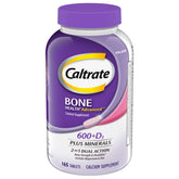 Caltrate 600 Plus D3 Plus Minerals bottle for daily bone support.