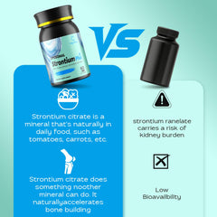 Calyverithion vitamin K2 MK-7 calcium magnesium blend illustration suggests mineral synergy for bones.