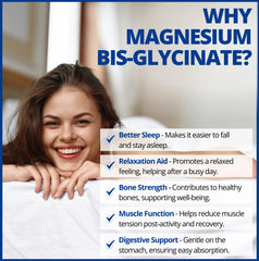 CanPrev magnesium bisglycinate bottle in hand for convenience.