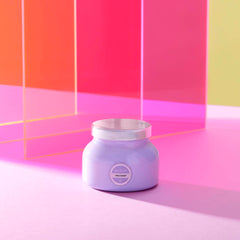 Capri Blue Volcano fragrance fills spaces with tropical fruit notes and citrus aroma.