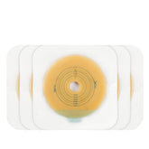 CARBOU adhesive skin barrier close-up shows air-permeable coating for gentle skin contact.