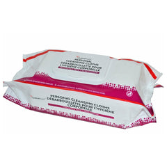 Cardinal Health soft-pack resealable pack enables convenient on-the-go hygiene.