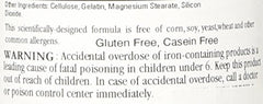 Box and packaging of Ferritin maximum absorption iron supplement