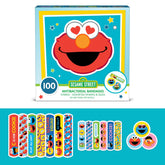 CARE BAND Sesame Street bandages in bright packaging, ideal for kids' first aid needs