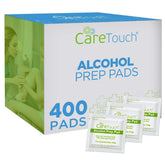Care Touch: toallitas de alcohol individualmente envueltas para higiene rápida en casa.