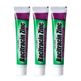 CareAll Bacitracina Zinc Ungüento 1 oz en tubo, listo para aplicación en cortes menores.