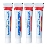 CareAll Hydrocortisone 1% tubes pack4 shown for convenient multi-pack itch relief