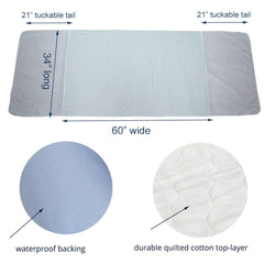Careboree three-layer leakproof design helps manage moisture.