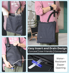 Two tube covers included for customizable tube lengths and tidy appearance
