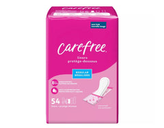 Close-up of the soft quilted cover on Carefree Acti-Fresh regular liner