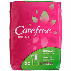 Carefree Togo Scented liner in use demonstrating secure protection.