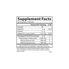 Carlson Super Omega-3 Gems soft gels close-up highlighting wild-caught sourcing