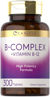 Carlyle B-Complex bottle front view for daily energy support