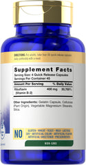 Carlyle B2 400mg bottle pour illustrating easy daily dosing routine