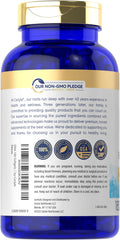 Carlyle DHA label detail emphasizing purified, mercury-free formula