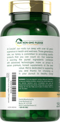 Carlyle Fruits & Veggies capsules in hand illustrate the two-capsule daily serving