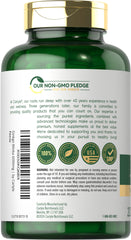Carlyle Ginkgo Biloba ingredients and lab badge emphasizing quality