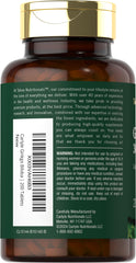 Carlyle Ginkgo Biloba label highlights non-GMO and gluten-free formula