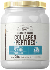 Carlyle grass-fed collagen powder tub for daily use in meals and drinks.