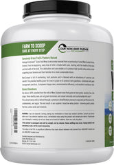 Carlyle powder ingredients panel—gluten-free, non-GMO quality.