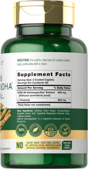 Carlyle KSM-66 Ashwagandha caplets emphasize vegan, non-GMO formula for daily use.