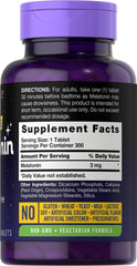 Carlyle Melatonin 3mg bottle with gluten-free and non-GMO label