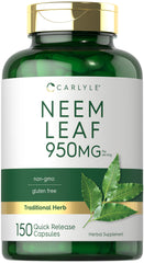 Carlyle Neem Leaf bottle pour, convenient daily dosing for wellness rituals