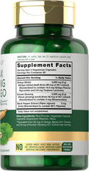 Carlyle Panax Ginseng and Ginkgo 5000mg capsules offer convenient daily support