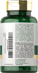 Carlyle Saffron Extract packaging box highlighting non-GMO labeling.
